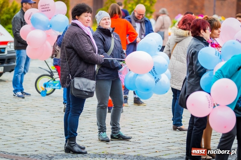 Zdjęcie w galerii na portalu naszraciborz.pl: XVIII Marsz Nadziei. Raciborzanie solidarni z osobami dotkniętymi nowotworem FOTO i WIDEO wiadomości z regionu