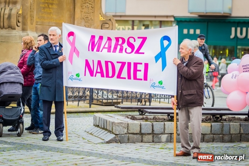 Zdjęcie w galerii na portalu naszraciborz.pl: XVIII Marsz Nadziei. Raciborzanie solidarni z osobami dotkniętymi nowotworem FOTO i WIDEO wiadomości z regionu