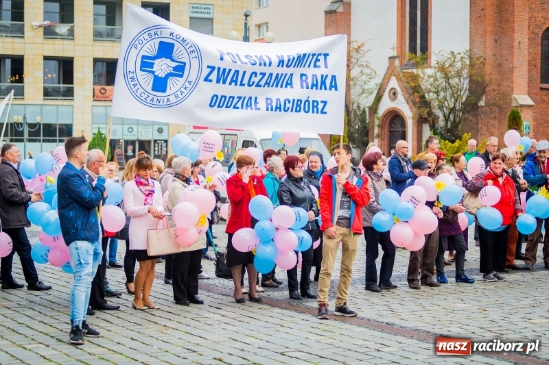 Zdjęcie w galerii na portalu naszraciborz.pl: XVIII Marsz Nadziei. Raciborzanie solidarni z osobami dotkniętymi nowotworem FOTO i WIDEO wiadomości z regionu