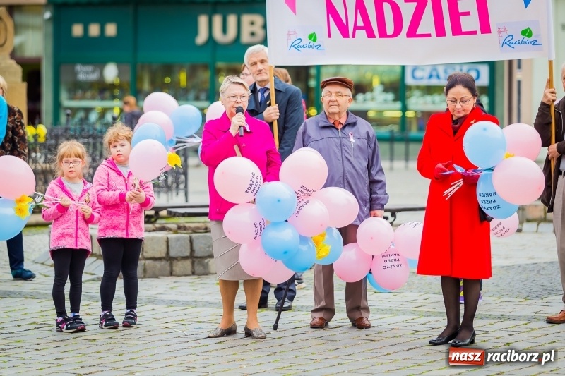Zdjęcie w galerii na portalu naszraciborz.pl: XVIII Marsz Nadziei. Raciborzanie solidarni z osobami dotkniętymi nowotworem FOTO i WIDEO wiadomości z regionu
