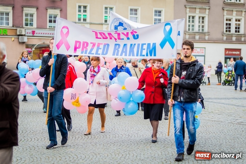 Zdjęcie w galerii na portalu naszraciborz.pl: XVIII Marsz Nadziei. Raciborzanie solidarni z osobami dotkniętymi nowotworem FOTO i WIDEO wiadomości z regionu