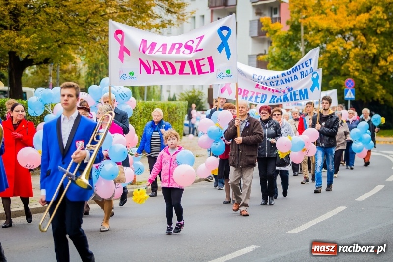 Zdjęcie w galerii na portalu naszraciborz.pl: XVIII Marsz Nadziei. Raciborzanie solidarni z osobami dotkniętymi nowotworem FOTO i WIDEO wiadomości z regionu