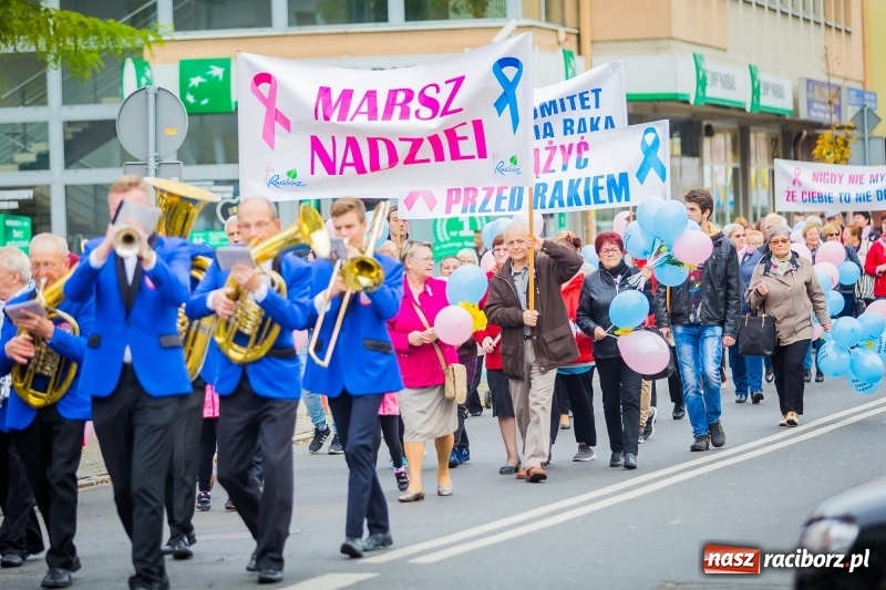 Zdjęcie w galerii na portalu naszraciborz.pl: XVIII Marsz Nadziei. Raciborzanie solidarni z osobami dotkniętymi nowotworem FOTO i WIDEO wiadomości z regionu