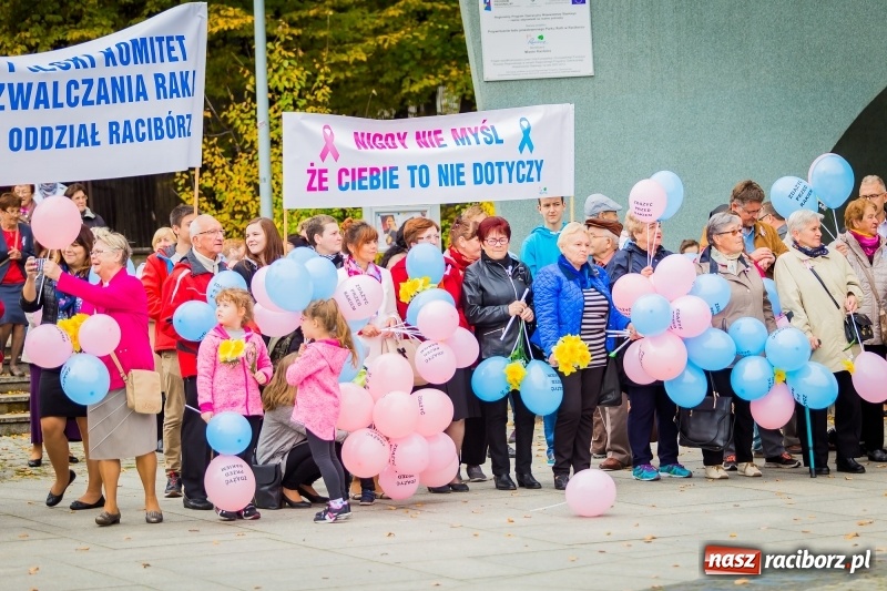 Zdjęcie w galerii na portalu naszraciborz.pl: XVIII Marsz Nadziei. Raciborzanie solidarni z osobami dotkniętymi nowotworem FOTO i WIDEO wiadomości z regionu