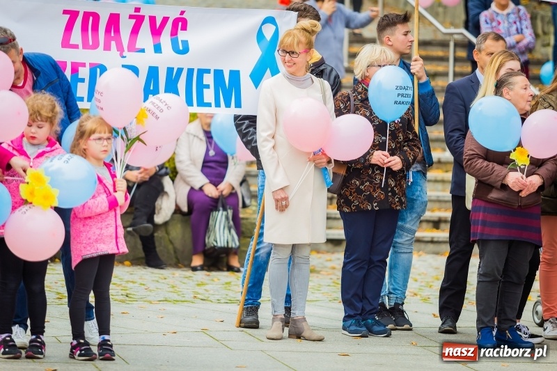 Zdjęcie w galerii na portalu naszraciborz.pl: XVIII Marsz Nadziei. Raciborzanie solidarni z osobami dotkniętymi nowotworem FOTO i WIDEO wiadomości z regionu