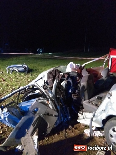 Zdjęcie w galerii na portalu naszraciborz.pl: Śmiertelny wypadek na DW 416 Racibórz-Pietrowice Wielkie na wysokości Żerdzin  wiadomości z regionu