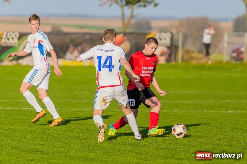 Zdjęcie w galerii na portalu naszraciborz.pl: Gminne derby dla Borucina. Kibice obejrzeli aż osiem bramek wiadomości z regionu
