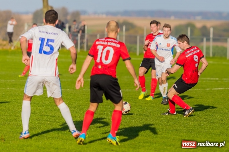 Zdjęcie w galerii na portalu naszraciborz.pl: Gminne derby dla Borucina. Kibice obejrzeli aż osiem bramek wiadomości z regionu