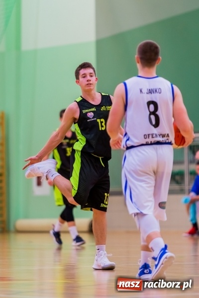 Zdjęcie w galerii na portalu naszraciborz.pl: III liga koszykówki: Pewna wygrana Ofensywy Racibórz z AZS Katowice  wiadomości z regionu