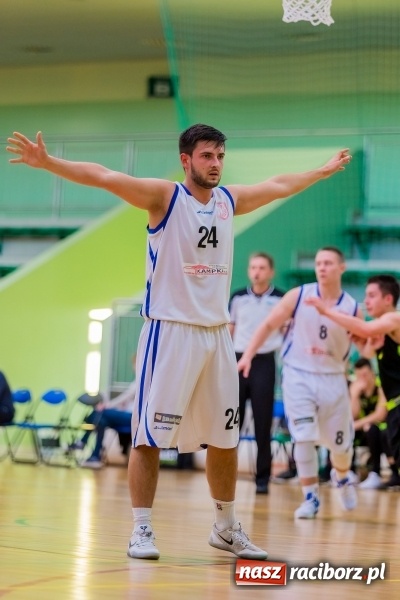 Zdjęcie w galerii na portalu naszraciborz.pl: III liga koszykówki: Pewna wygrana Ofensywy Racibórz z AZS Katowice  wiadomości z regionu