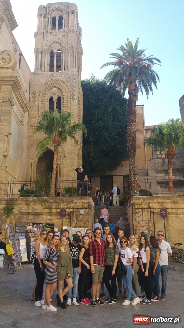 Zdjęcie w galerii na portalu naszraciborz.pl: Gorąca Sycylia miejscem praktyk uczniów CKZiU nr 1 w Raciborzu wiadomości z regionu