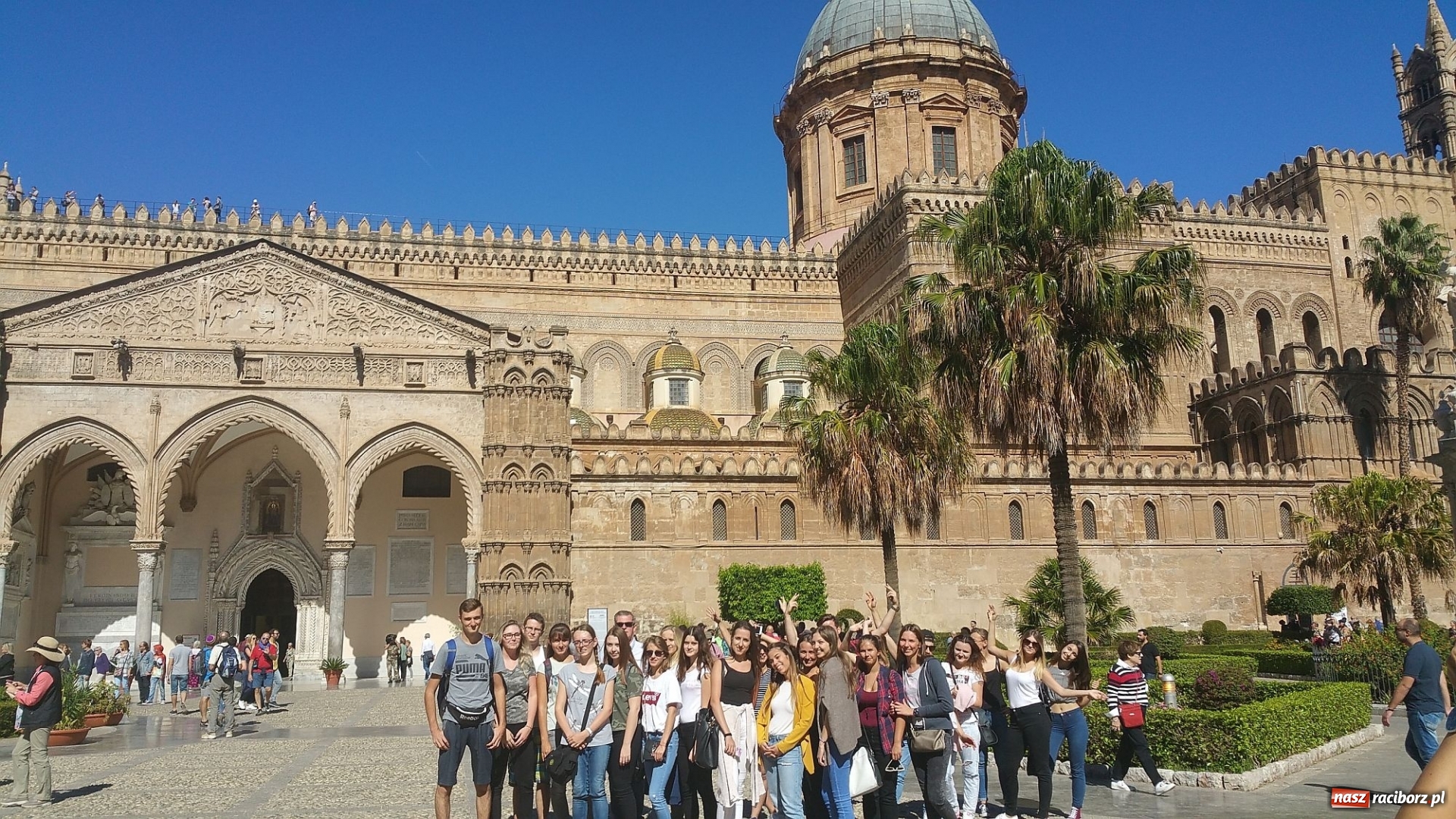 Zdjęcie w galerii na portalu naszraciborz.pl: Gorąca Sycylia miejscem praktyk uczniów CKZiU nr 1 w Raciborzu wiadomości z regionu
