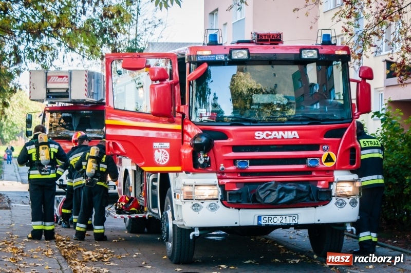 Zdjęcie w galerii na portalu naszraciborz.pl: Gorący olej przyczyną pożaru kuchni przy Czarnieckiego wiadomości z regionu
