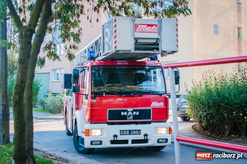Zdjęcie w galerii na portalu naszraciborz.pl: Gorący olej przyczyną pożaru kuchni przy Czarnieckiego wiadomości z regionu