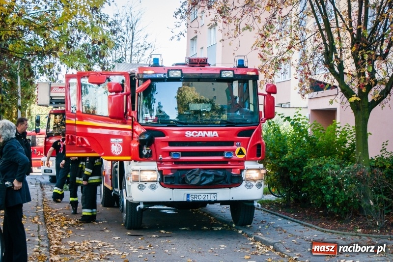 Zdjęcie w galerii na portalu naszraciborz.pl: Gorący olej przyczyną pożaru kuchni przy Czarnieckiego wiadomości z regionu