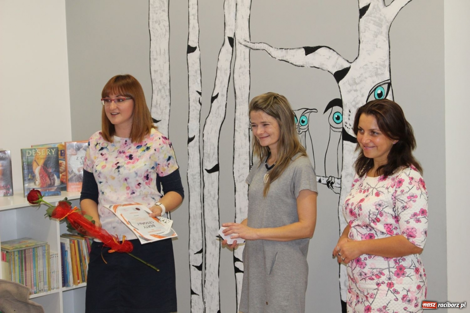 Zdjęcie w galerii na portalu naszraciborz.pl: Blogerka kulinarna czarowała gości w bibliotece w Nędzy wiadomości z regionu