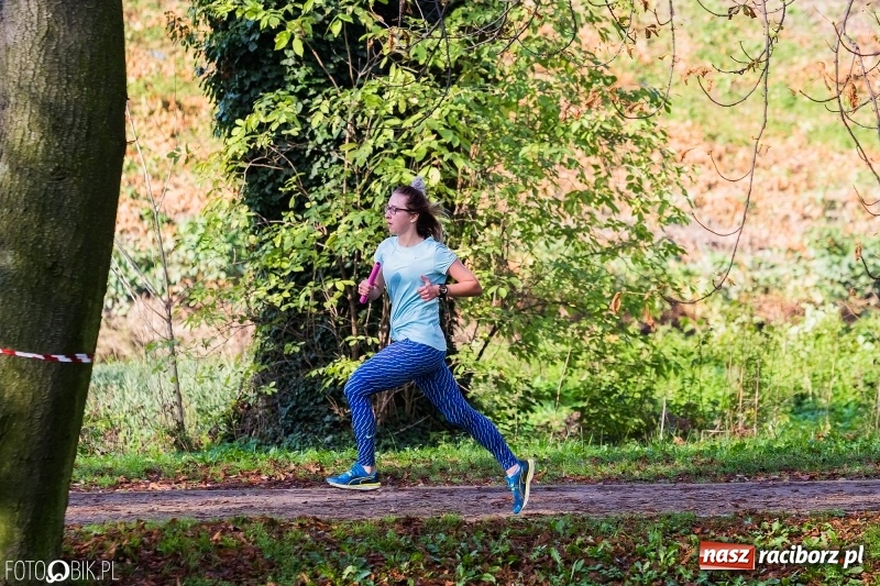 Zdjęcie w galerii na portalu naszraciborz.pl: Finały sztafetowych biegów przełajowych w parku Zamkowym  wiadomości z regionu