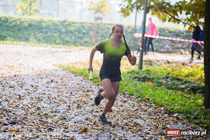 Zdjęcie w galerii na portalu naszraciborz.pl: Finały sztafetowych biegów przełajowych w parku Zamkowym  wiadomości z regionu
