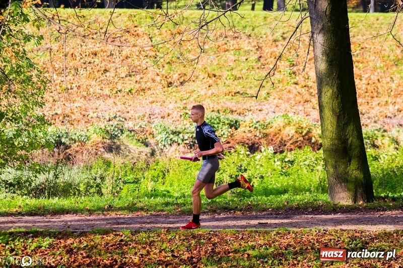 Zdjęcie w galerii na portalu naszraciborz.pl: Finały sztafetowych biegów przełajowych w parku Zamkowym  wiadomości z regionu