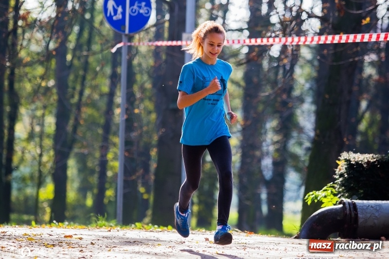 Zdjęcie w galerii na portalu naszraciborz.pl: Finały sztafetowych biegów przełajowych w parku Zamkowym  wiadomości z regionu