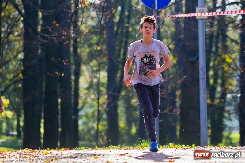 Zdjęcie w galerii na portalu naszraciborz.pl: Finały sztafetowych biegów przełajowych w parku Zamkowym  wiadomości z regionu