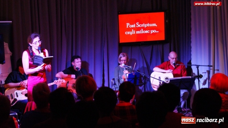 Zdjęcie w galerii na portalu naszraciborz.pl: Koncert Post Scriptum, czyli Miłość Po... w raciborskiej bibliotece wiadomości z regionu
