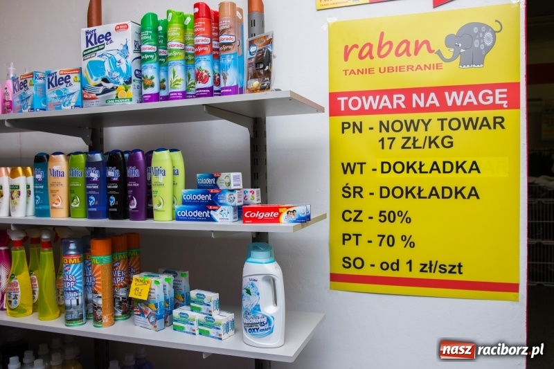 Zdjęcie w galerii na portalu naszraciborz.pl: Metamorfoza w RABANIE - Nowe wnętrza, nowy towar, nowe niższe ceny!!! wiadomości z regionu