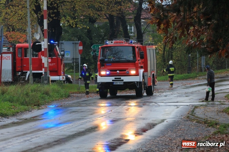Zdjęcie w galerii na portalu naszraciborz.pl: DW 935 Racibórz-Kornowac przez kilka godzin wyłączona z ruchu wiadomości z regionu