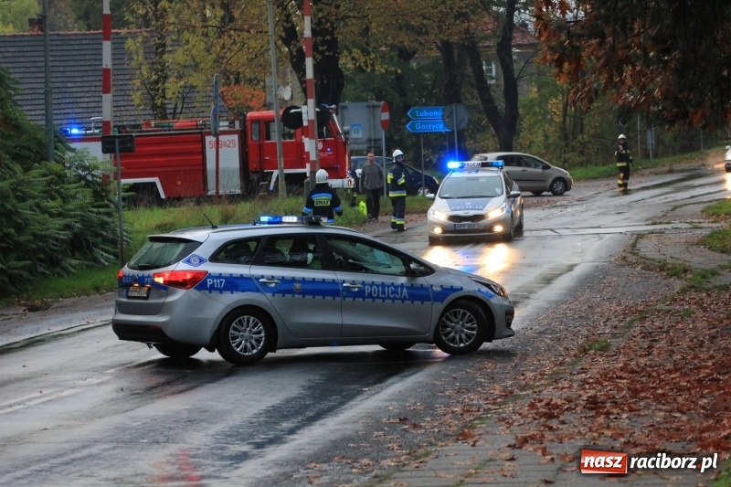 Zdjęcie w galerii na portalu naszraciborz.pl: DW 935 Racibórz-Kornowac przez kilka godzin wyłączona z ruchu wiadomości z regionu