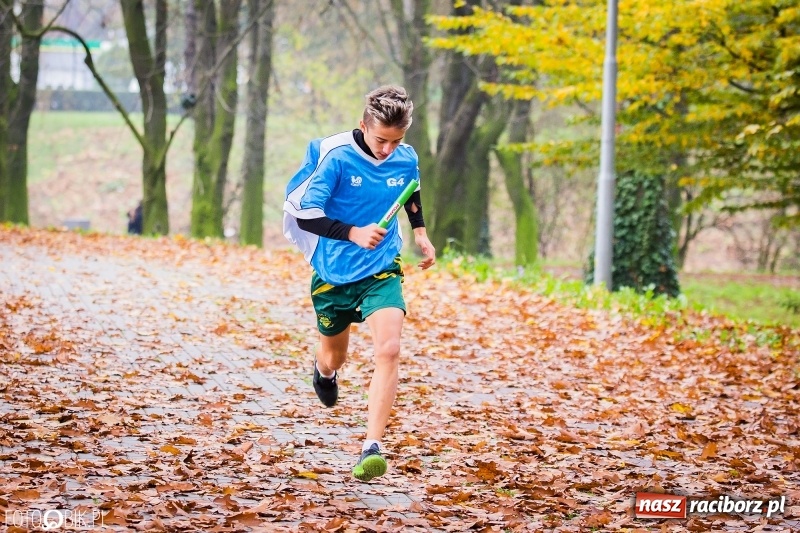 Zdjęcie w galerii na portalu naszraciborz.pl: Sztafetowe biegi przełajowe w parku Zamkowym wiadomości z regionu