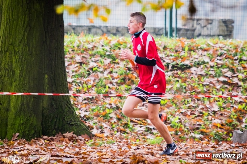 Zdjęcie w galerii na portalu naszraciborz.pl: Sztafetowe biegi przełajowe w parku Zamkowym wiadomości z regionu