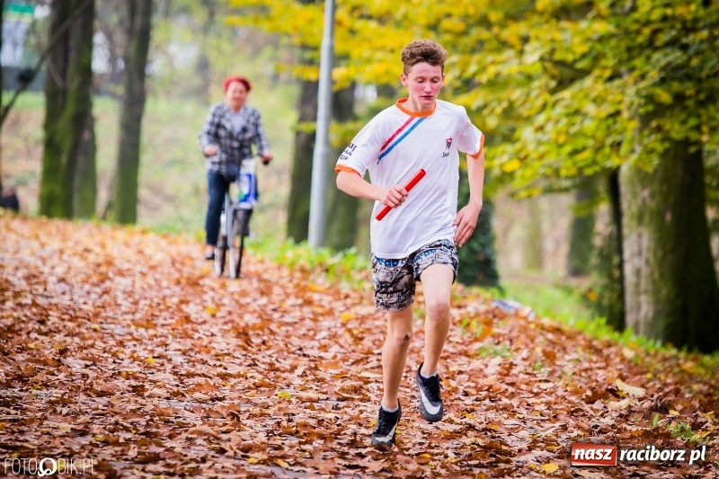 Zdjęcie w galerii na portalu naszraciborz.pl: Sztafetowe biegi przełajowe w parku Zamkowym wiadomości z regionu