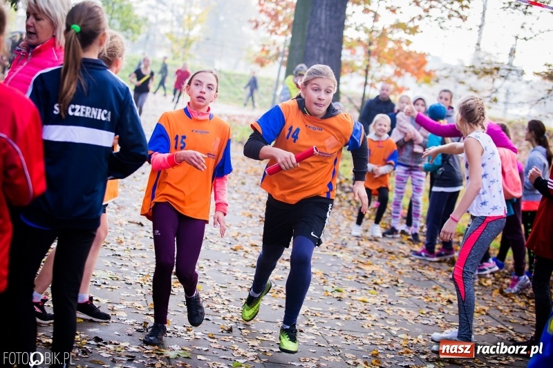 Zdjęcie w galerii na portalu naszraciborz.pl: Sztafetowe biegi przełajowe w parku Zamkowym wiadomości z regionu