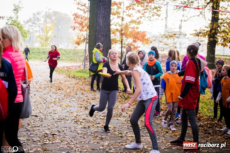 Zdjęcie w galerii na portalu naszraciborz.pl: Sztafetowe biegi przełajowe w parku Zamkowym wiadomości z regionu