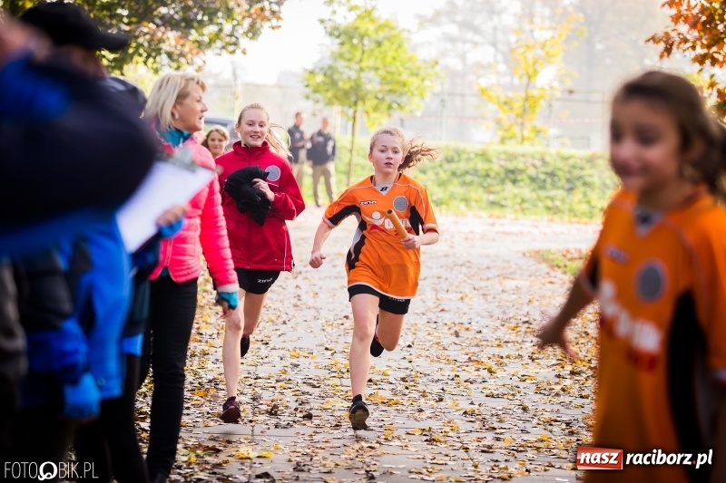 Zdjęcie w galerii na portalu naszraciborz.pl: Sztafetowe biegi przełajowe w parku Zamkowym wiadomości z regionu