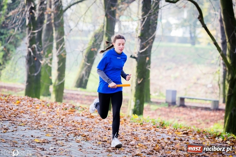 Zdjęcie w galerii na portalu naszraciborz.pl: Sztafetowe biegi przełajowe w parku Zamkowym wiadomości z regionu