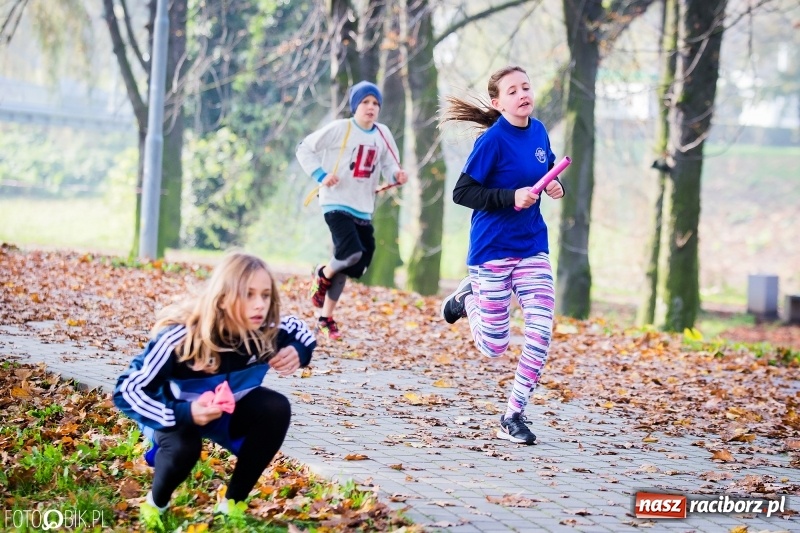 Zdjęcie w galerii na portalu naszraciborz.pl: Sztafetowe biegi przełajowe w parku Zamkowym wiadomości z regionu