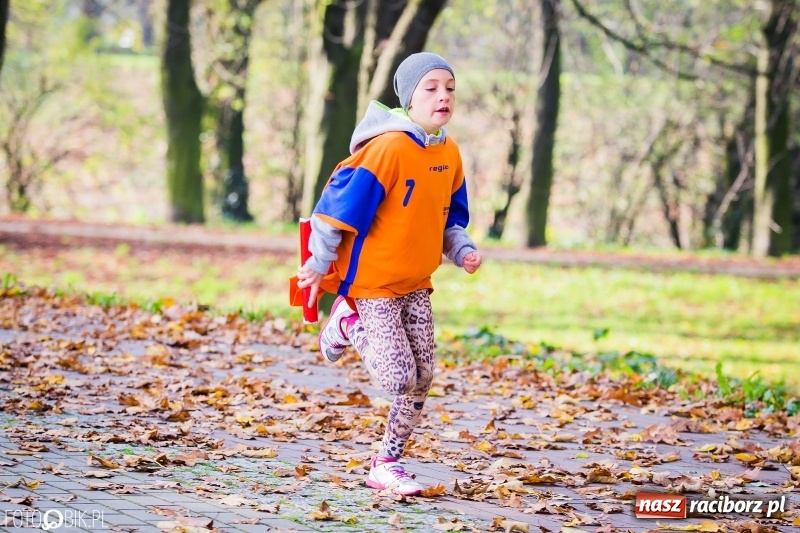 Zdjęcie w galerii na portalu naszraciborz.pl: Sztafetowe biegi przełajowe w parku Zamkowym wiadomości z regionu