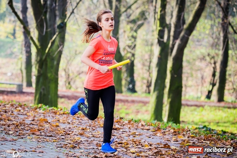 Zdjęcie w galerii na portalu naszraciborz.pl: Sztafetowe biegi przełajowe w parku Zamkowym wiadomości z regionu