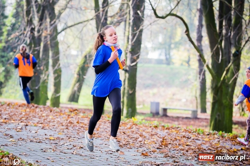 Zdjęcie w galerii na portalu naszraciborz.pl: Sztafetowe biegi przełajowe w parku Zamkowym wiadomości z regionu