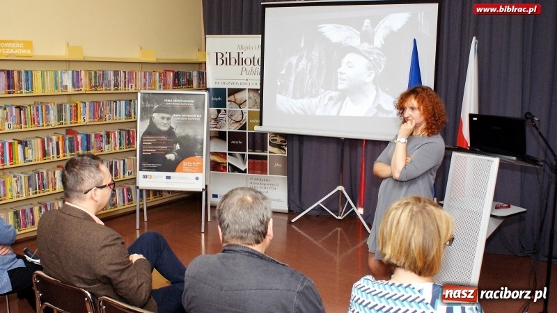 Zdjęcie w galerii na portalu naszraciborz.pl: Hrabal. Jaki był naprawdę? Konferencja w bibliotece  wiadomości z regionu