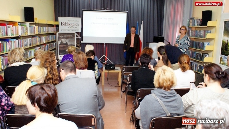 Zdjęcie w galerii na portalu naszraciborz.pl: Hrabal. Jaki był naprawdę? Konferencja w bibliotece  wiadomości z regionu