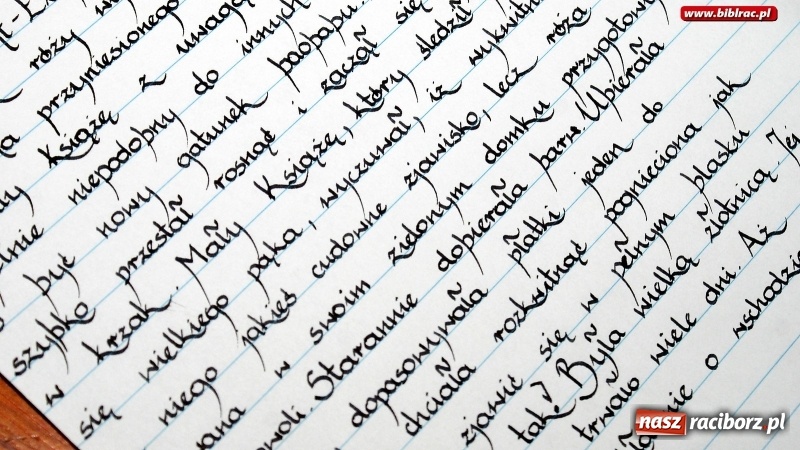 Zdjęcie w galerii na portalu naszraciborz.pl: Konkurs Pięknego Pisania w bibliotece  wiadomości z regionu