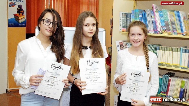 Zdjęcie w galerii na portalu naszraciborz.pl: Konkurs Pięknego Pisania w bibliotece  wiadomości z regionu