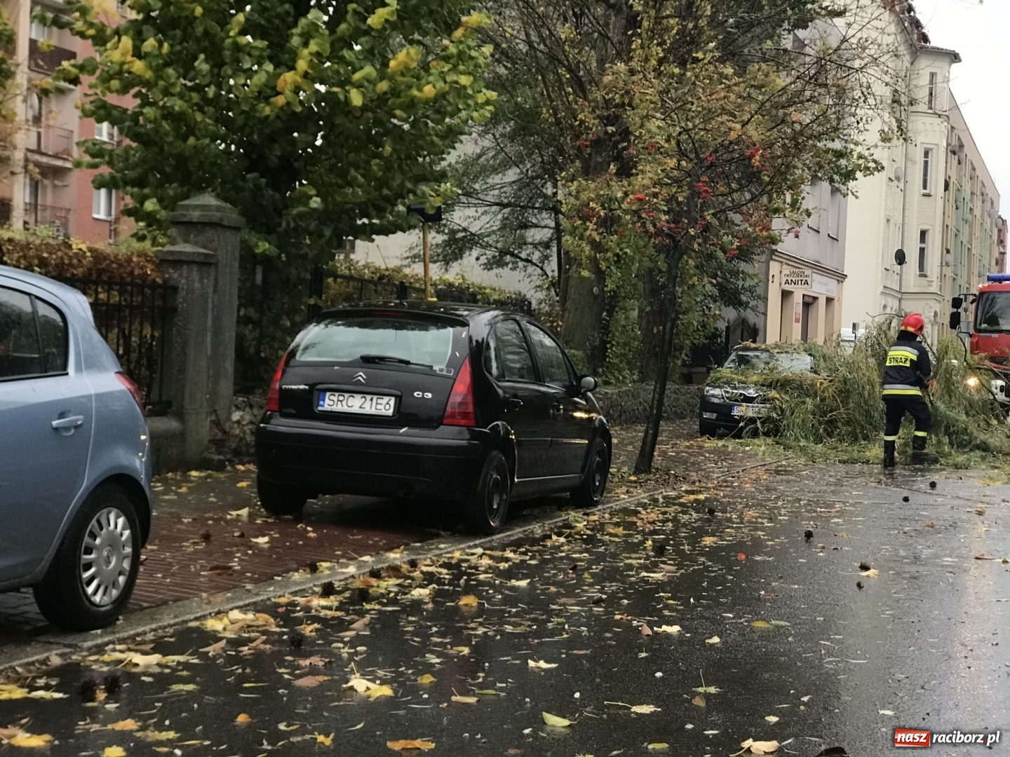 Zdjęcie w galerii na portalu naszraciborz.pl: Strażacy nadal walczą ze skutkami orkanu Grzegorz  wiadomości z regionu