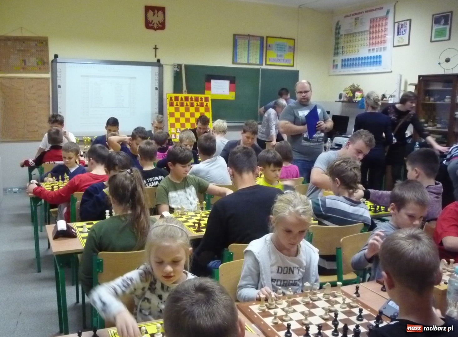 Zdjęcie w galerii na portalu naszraciborz.pl: Turniej szachowy DFK w Tworkowie wiadomości z regionu