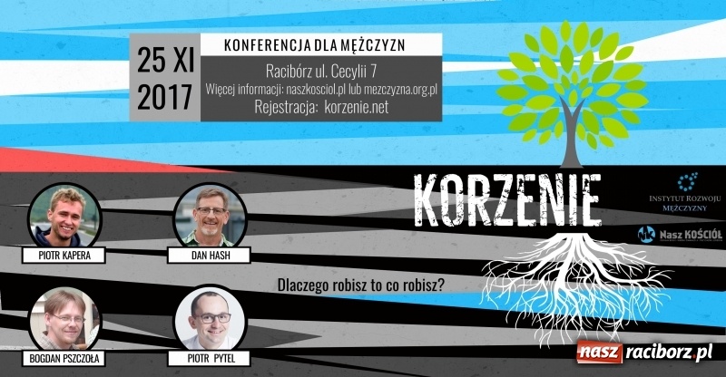 Zdjęcie w galerii na portalu naszraciborz.pl: Korzenie - konferencja dla mężczyzn w kościele Zielonoświątkowym  wiadomości z regionu