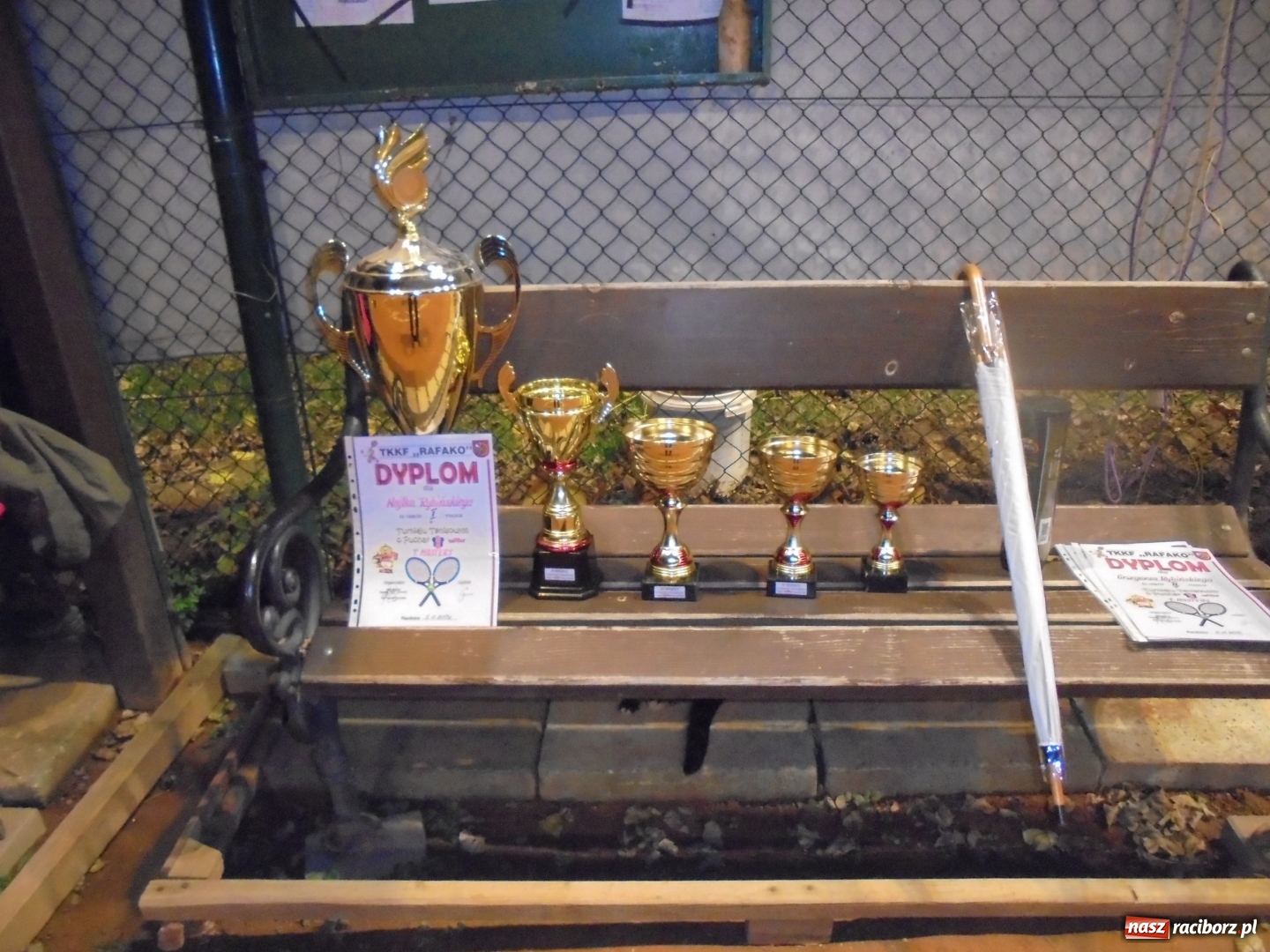 Zdjęcie w galerii na portalu naszraciborz.pl: Wojciech Rybiński zwycięzcą Turnieju Masters 2017 w tenisie wiadomości z regionu