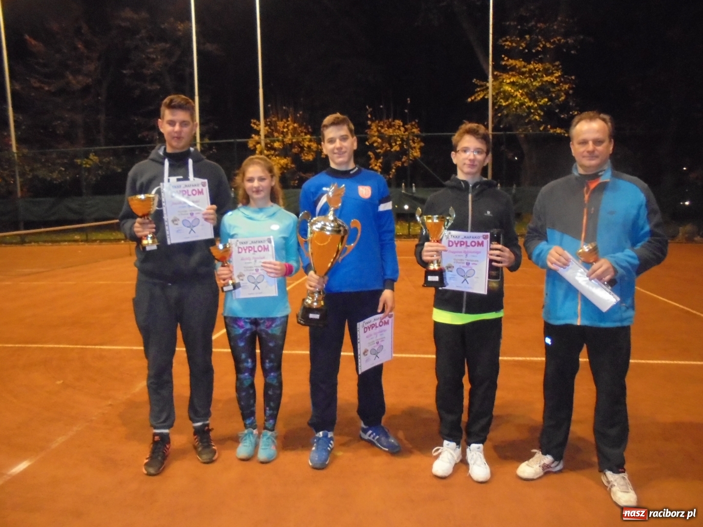 Zdjęcie w galerii na portalu naszraciborz.pl: Wojciech Rybiński zwycięzcą Turnieju Masters 2017 w tenisie wiadomości z regionu