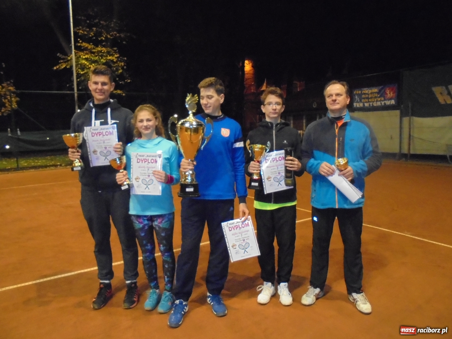 Zdjęcie w galerii na portalu naszraciborz.pl: Wojciech Rybiński zwycięzcą Turnieju Masters 2017 w tenisie wiadomości z regionu